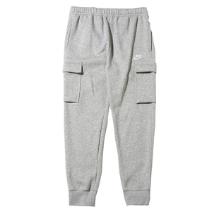 NIKE耐克NSW CARGO男大口袋加绒收腿小脚休闲长裤CD3130-010 063