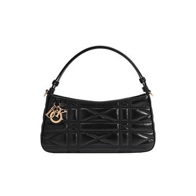 迪莱克丝官方正品菱格手提包