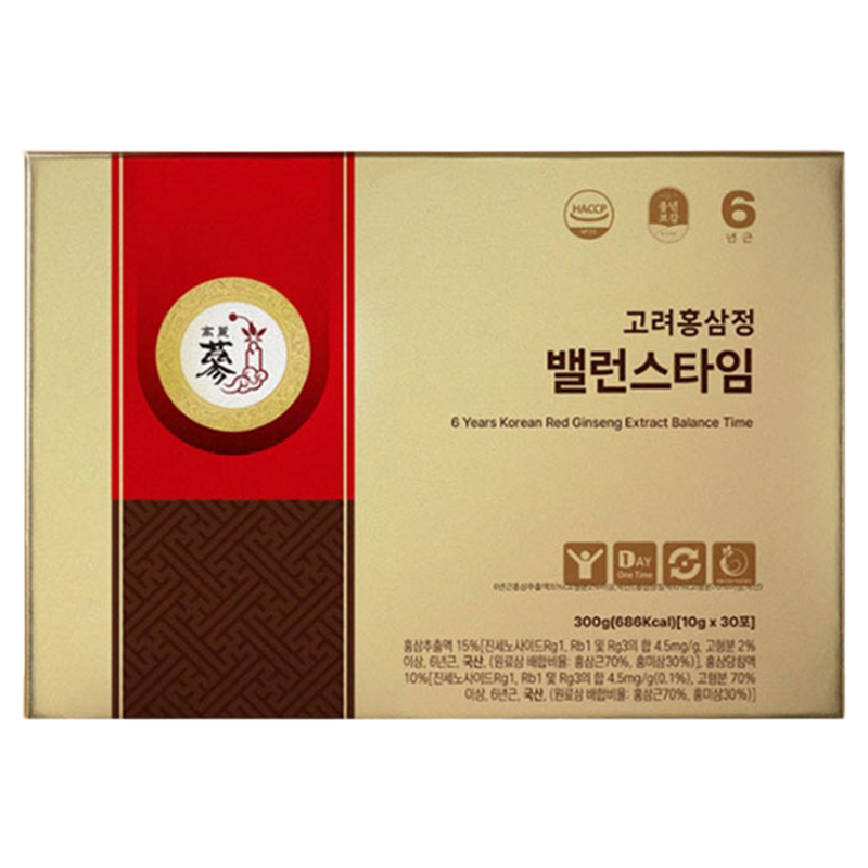 韩国直邮6年根浓缩液礼盒