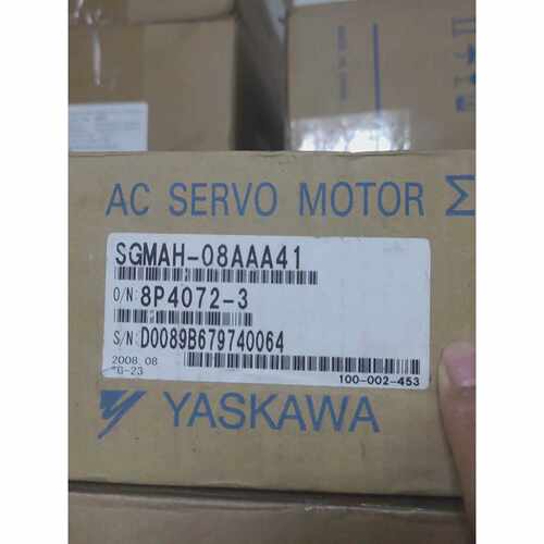 议价可维修YASKAWA安川SGMAH08AAA41伺服马达商品原装电全新二手