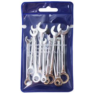小号迷你梅花开口两用扳手套装英制公制4-11m汽修小呆口扳手工具