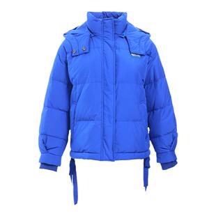 非鱼秋冬新款加厚羽绒服可拆卸帽子宽松时尚保暖鸭绒羽绒外套