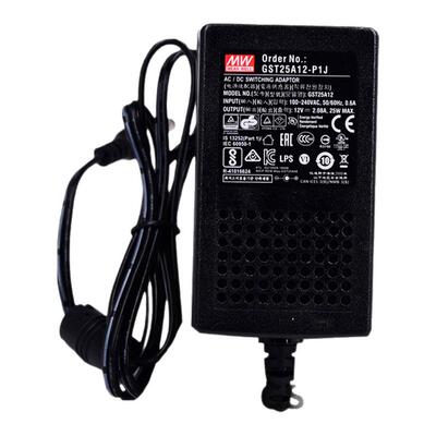明纬GST25A电源适配器5V12V24V