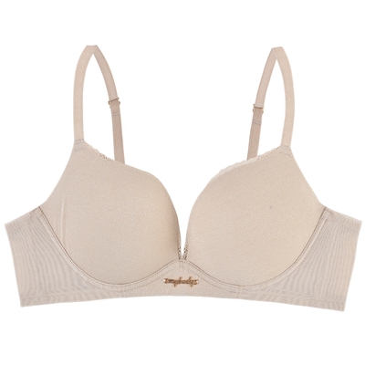 MYBODY商场同款内衣女小胸聚拢显大舒适无痕无钢圈薄款文胸胸罩