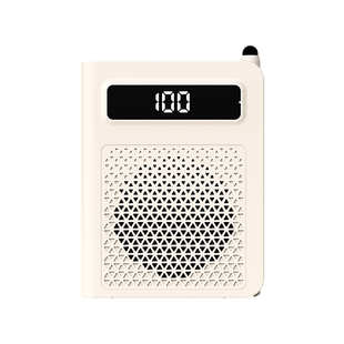 九客领夹式小蜜蜂扩音器教师上课专用无线讲麦克风扬声器扩音机