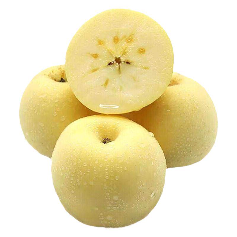 正宗黄金奶油富士山东烟台脆甜冰糖心丑苹果香甜非金元帅5斤新鲜