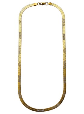 欧美街头联名原创潮流龙蛇项链