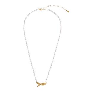 Neverfar新款Infinity • 无限结珍珠项链女轻奢复古珍珠颈链女