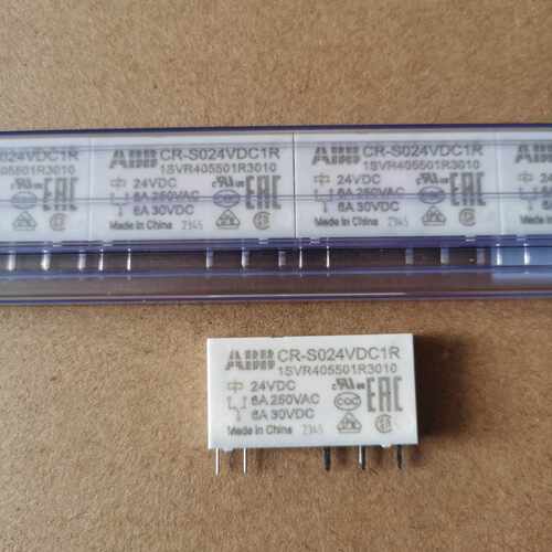 议价原装ABB插拔式超薄光电耦合继电器 CR-S024VDC1R