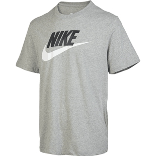 nike耐克男子运动休闲印花logo短袖T恤AR5005-063