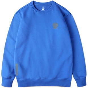 mkdbjn潮牌老虎头胖哥卫衣男大码宽松圆领运动无帽长袖2025新款薄