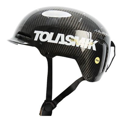 tolasmik26新品碳纤维滑雪头盔