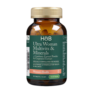 英国HB荷柏瑞女士成人复合维生素B族女性维c烟酸官方正品