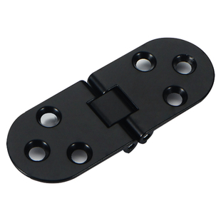 锌合金翻板合页折叠桌暗藏隐形门圆桌化装台面柜门转轴翻板铰链