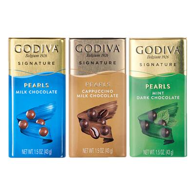 godiva进口铁罐礼盒装巧克力豆