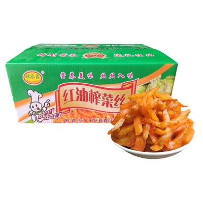 红油榨菜丝咸菜林家鑫整箱