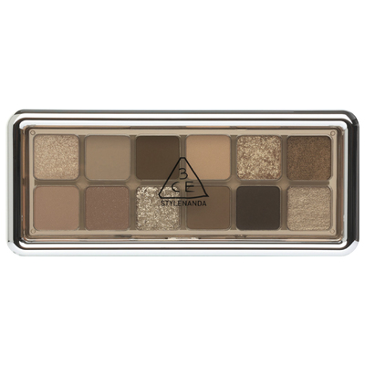 3ce眼影水泥盘12色rawneutrals