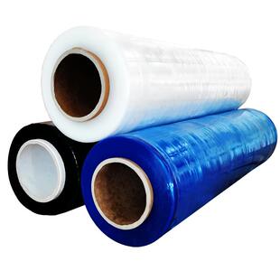 缠绕膜打包膜搬家保护神器包装膜PE拉伸膜工业专用自粘膜黑色大卷