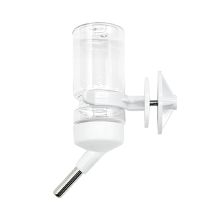 刺星球双滚珠不锈钢嘴鹦鹉水壶饮水器小宠物喂水器卡扣可固定挂笼