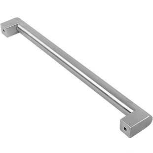 304不锈钢橱柜门洗碗机面板门板拉手嵌入式冰箱门把手拉篮长拉手