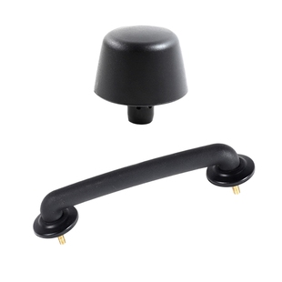 适用于Jeep牧马人JK改装原车机盖胶头盖黑色胶墩替换配件引擎鼻环