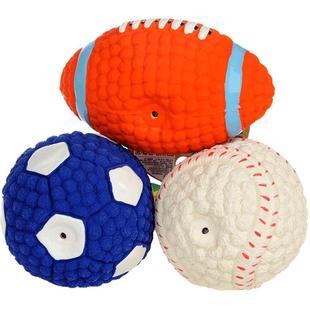 狗狗发声玩具球泰迪法斗金毛柯基大型犬磨牙耐咬幼犬小狗宠物用品