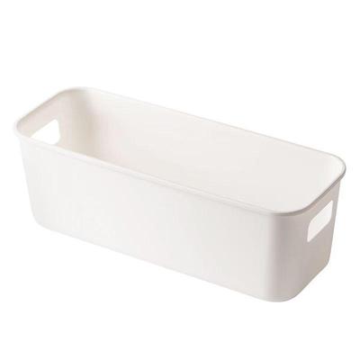 多功能收纳盒长条无痕收纳盒衣橱无盖桌面零食盒多功能分隔神器