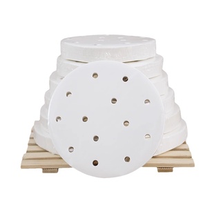 蒸笼纸包子纸垫一次性小笼包底纸家用馒头垫蒸馍垫布不粘笼屉纸