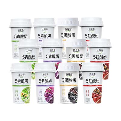 达芬奇低温酸奶5色谷物酸奶180g