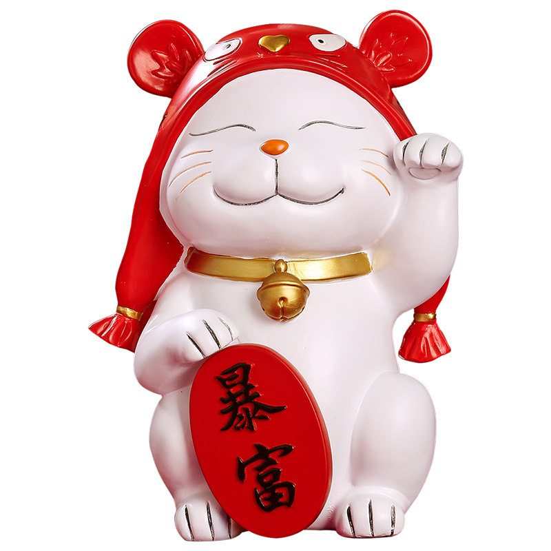 暴富招财猫摆件家居装饰品