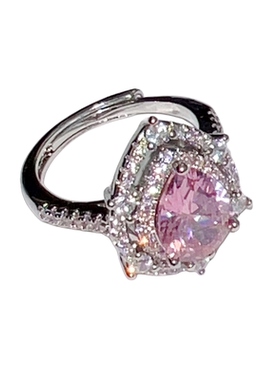 魅芽仙骨少女轻奢水滴甜美戒指