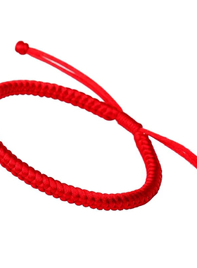金刚结手绳本命年红绳手工可DIY