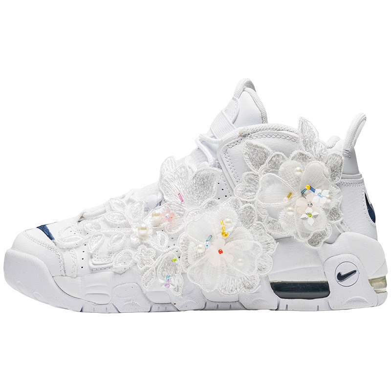 Nike/耐克 大AIR皮蓬立体蕾丝小花清新少女风休闲鞋 女 ENCOMPASS