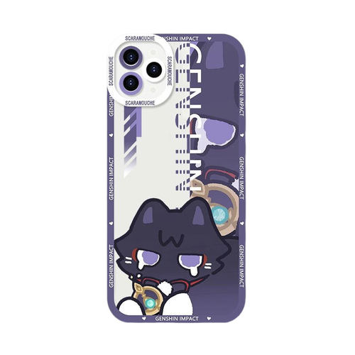 原神手机壳魈猫猫散兵芙宁娜温迪纳西妲胡桃适用苹果17iphone16小米15红米k80至尊华为m70vivoiQOO13一加ace5