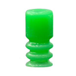 迷你绿色小吸盘真空吸嘴 BT-5  BT3-9  Φ直径7MM 波纹管式2.5段