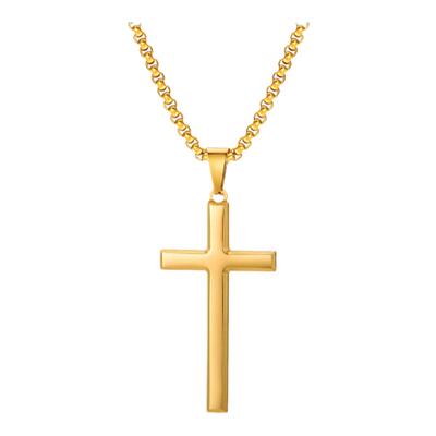 泰爱你时尚简约十字架项链