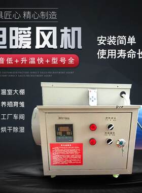 工业电暖风机 大面积大棚用智能暖风机 养猪场养鸡场热风机