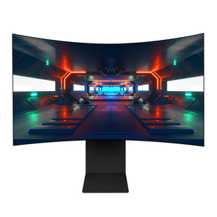 三星55英寸ARK显示器4K-MiniLED超薄电竞多视窗曲面屏S55CG970NC