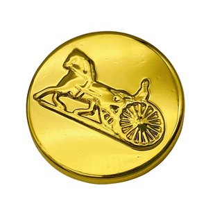 金色重工马车衣服外套纽扣香风时尚毛衣开衫大衣西装扣子圆形钮扣