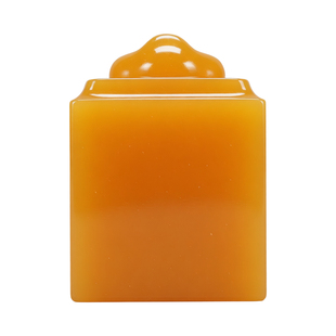 天然黄玉石如意印章免费刻字姓名篆刻玉玺摆件办公桌书房商务礼品