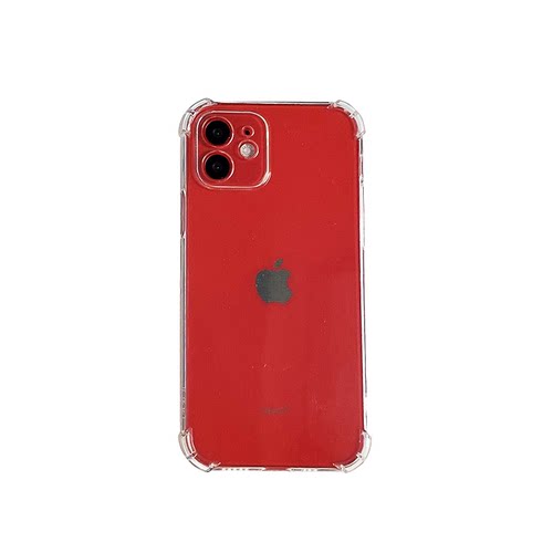 适用苹果iPhone12mini/xs/xr/xsm/11promax手机软壳透明气囊加厚