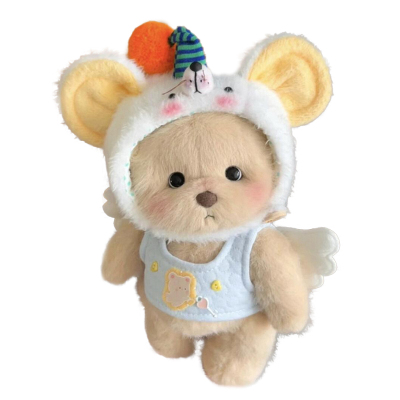 Teddytales莉娜熊衣服莉娜熊中号30cm天使大耳鼠毛绒公仔娃衣着替