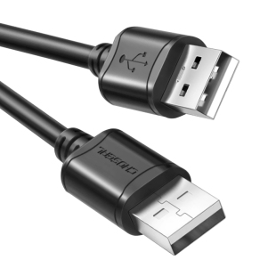 秋叶原usb数据线公对公2.0/3.0高速笔记本散热器电脑移动硬盘两头双公连接线机顶盒刷机盒子数据线3米5