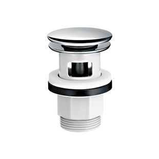 汉斯格雅hansgrohe带溢水装置台盆按压落水套件