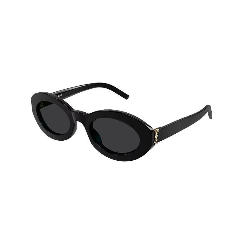 【自营】YSL/圣罗兰墨镜古力娜扎同款椭圆板材太阳镜 SL M136/F