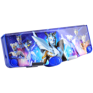 正版奥特曼文具盒男孩款一二年级小学生大容量多功能黑科技铅笔盒高颜值2025新款幼儿园男生高级笔盒收纳笔袋