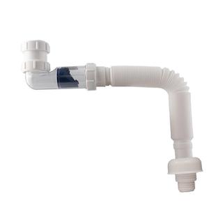 潜水艇墙排下水管洗手盆面盆横排式防臭排水管脸池全套下水器配件