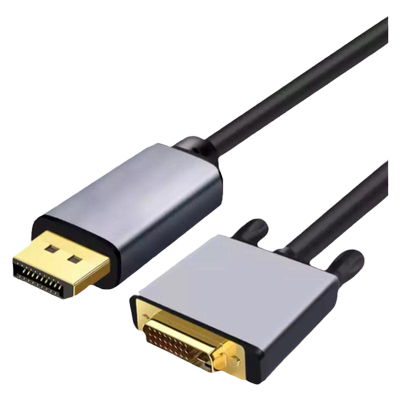 主动式迷你DP转DVI转换线铝合金