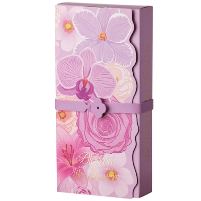 新款结婚喜糖盒子创意盲盒ins盛开风花朵浪漫婚礼伴手礼桌糖高级