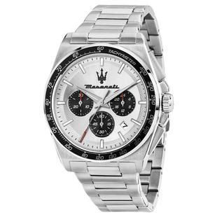 玛莎拉蒂手表男款迪通拿欧美名表石英时尚潮流运动腕表送男士礼物